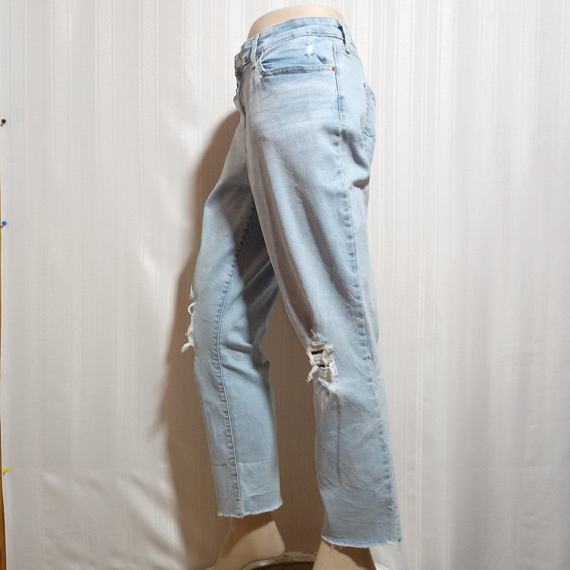 PANTALÓN JEANS CELESTE DENIZEN LEVI´S TALLA 16-W33 3