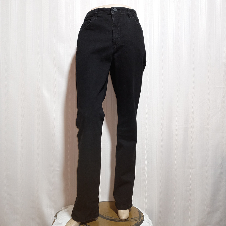 PANTALÓN JEANS NEGRO LEE TALLA 14 2