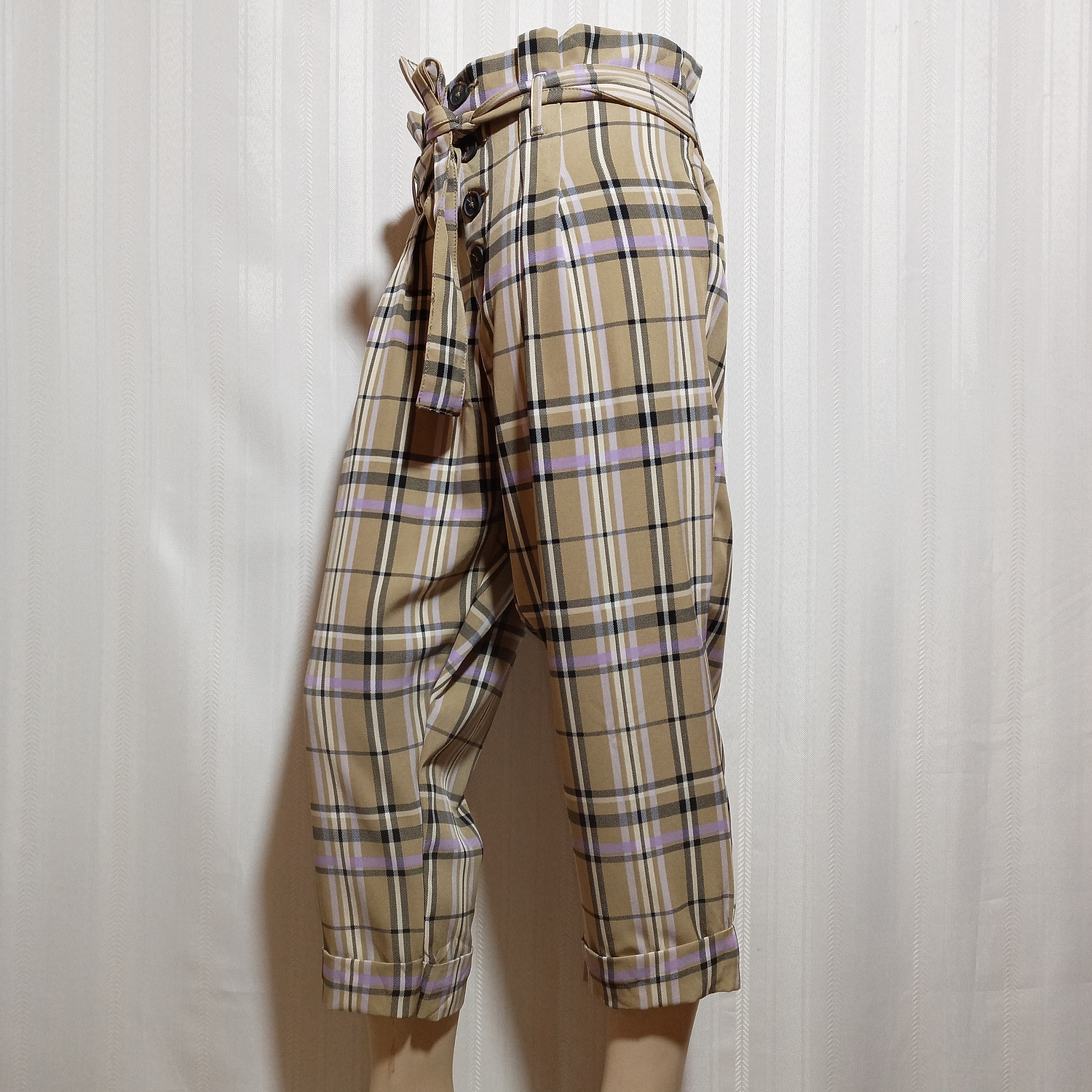 PANTALÓN VESTIR ESCOSÉS LIKE AN ANGEL TALLA 3X 3