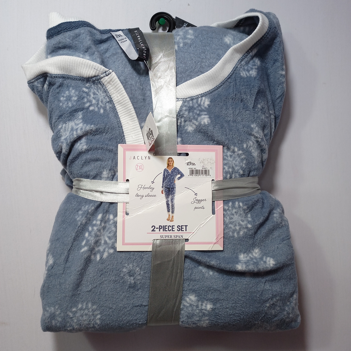 CONJUNTO 2 PIEZAS PIJAMA GRIS JACLYN 2XL 1