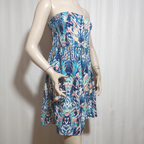 VESTIDO MUJER MULTICOLOR OCEAN CLUB TALLA 38 