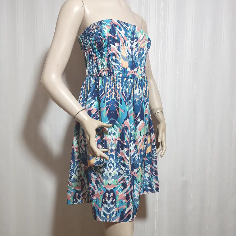 VESTIDO MUJER MULTICOLOR OCEAN CLUB TALLA 38  1