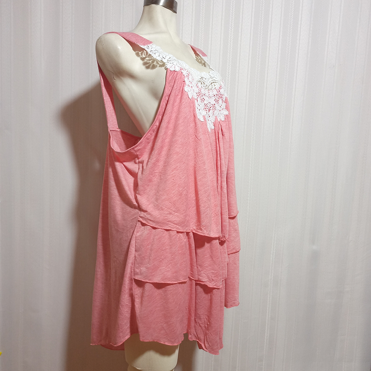 BLUSA ROSADA ROSEGAL 5XL 1