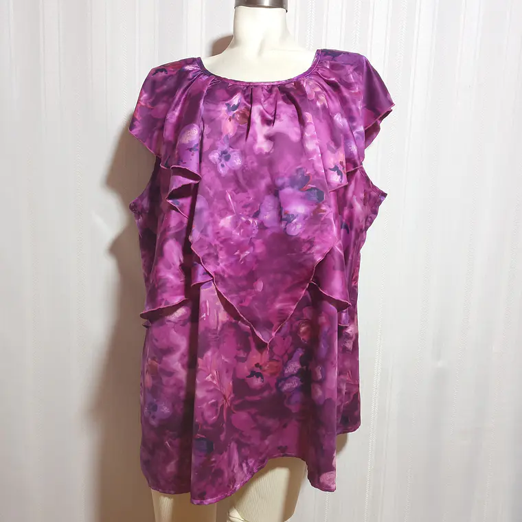 BLUSA MUJER MULTICOLOR LANEBRYANT TALLA 26/28 2
