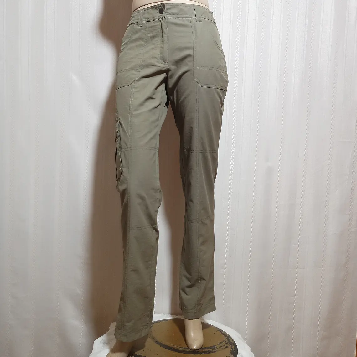 PANTALÓN CARGO VERDE MUSGO CRANE TALLE 36 1
