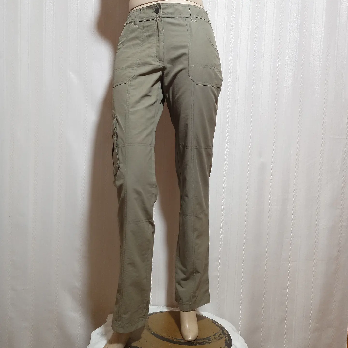 PANTALÓN CARGO VERDE MUSGO CRANE TALLE 36 1