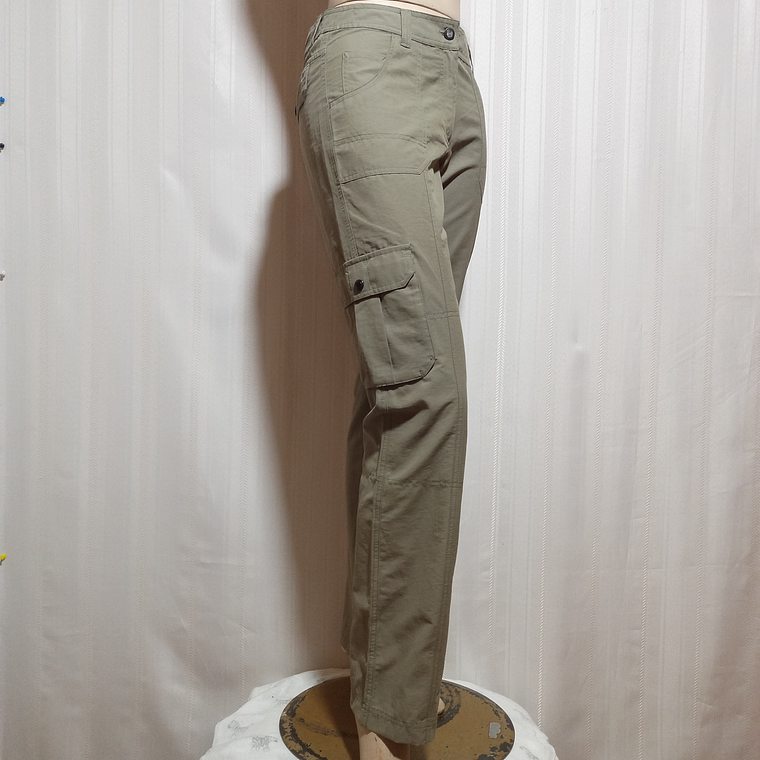 PANTALÓN CARGO VERDE MUSGO CRANE TALLE 36 3