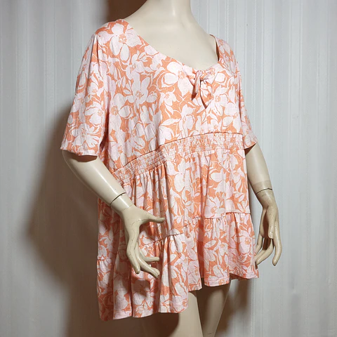 BLUSA MUJER ESTAMPADA TORRIS TALLA 3X (22-24)
