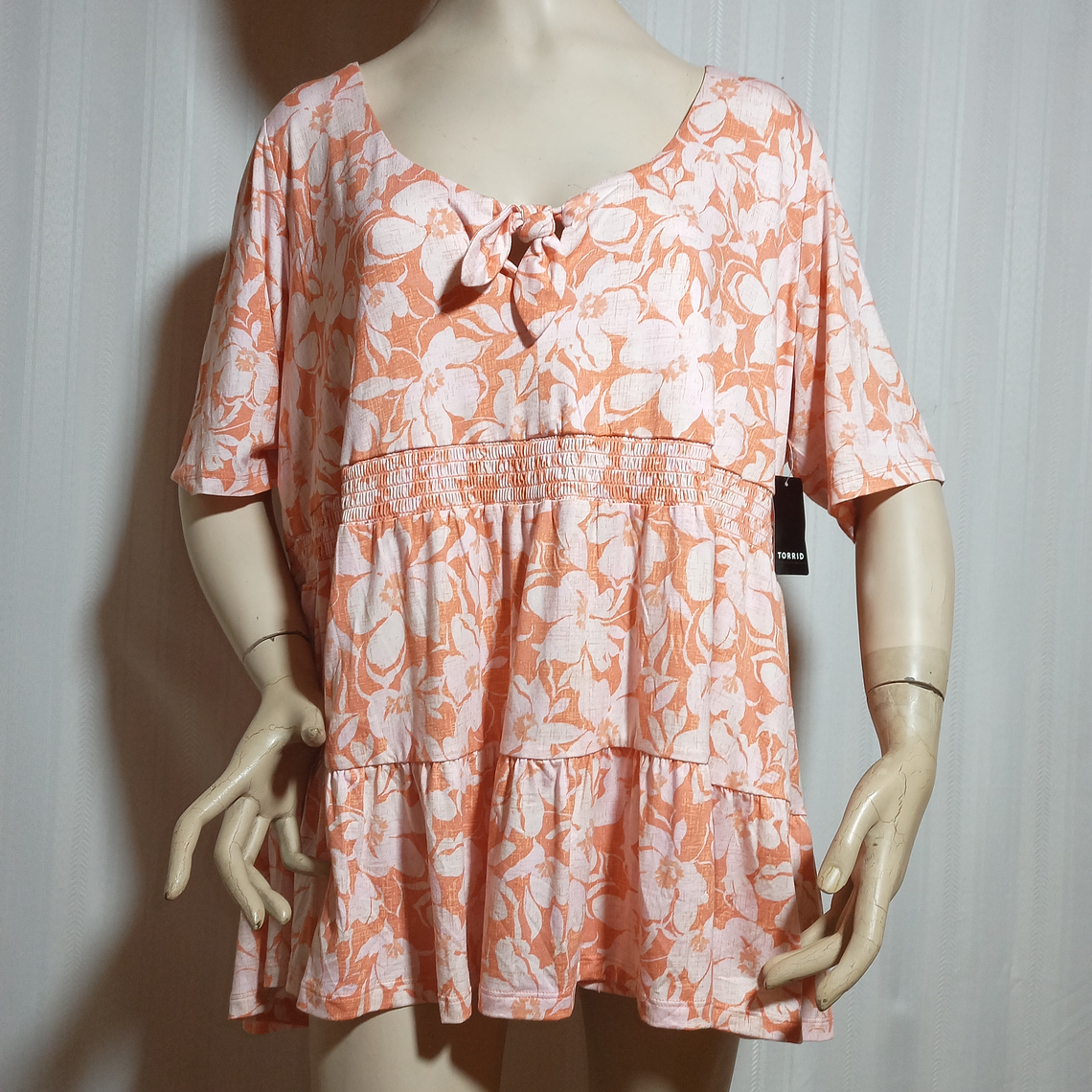 BLUSA MUJER ESTAMPADA TORRIS TALLA 3X (22-24) 2