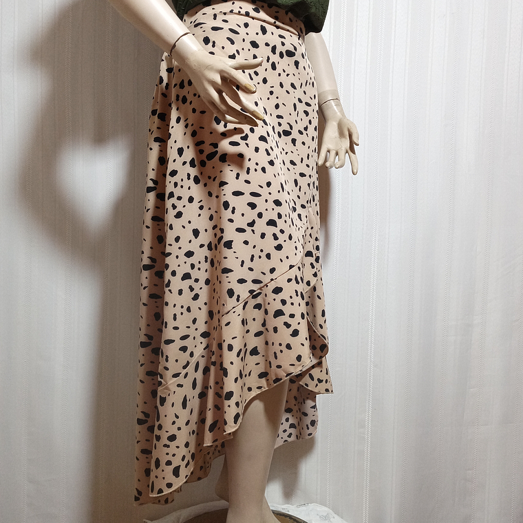 FALDA ESTAMPADA SHEIN TALLA 0XL 1