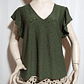 BLUSA MUJER VERDE MUSGO MICHAEL KORS TALLA XL - Miniatura 2