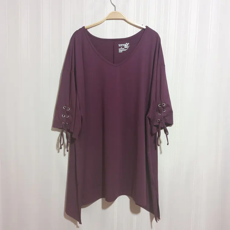 POLERA BURDEO TERRA & SKY TALLA 3X (24W-26W) 4