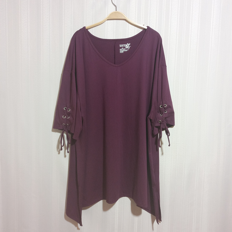 POLERA BURDEO TERRA & SKY TALLA 3X (24W-26W) 4