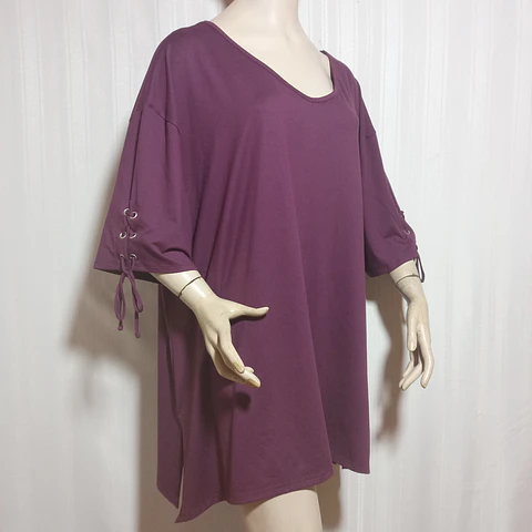 POLERA BURDEO TERRA & SKY TALLA 3X (24W-26W)