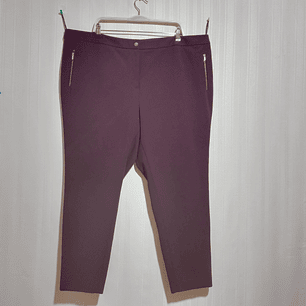 PANTALÓN VESTIR BURDEO CALVIN KLEIN TALLA 22W   