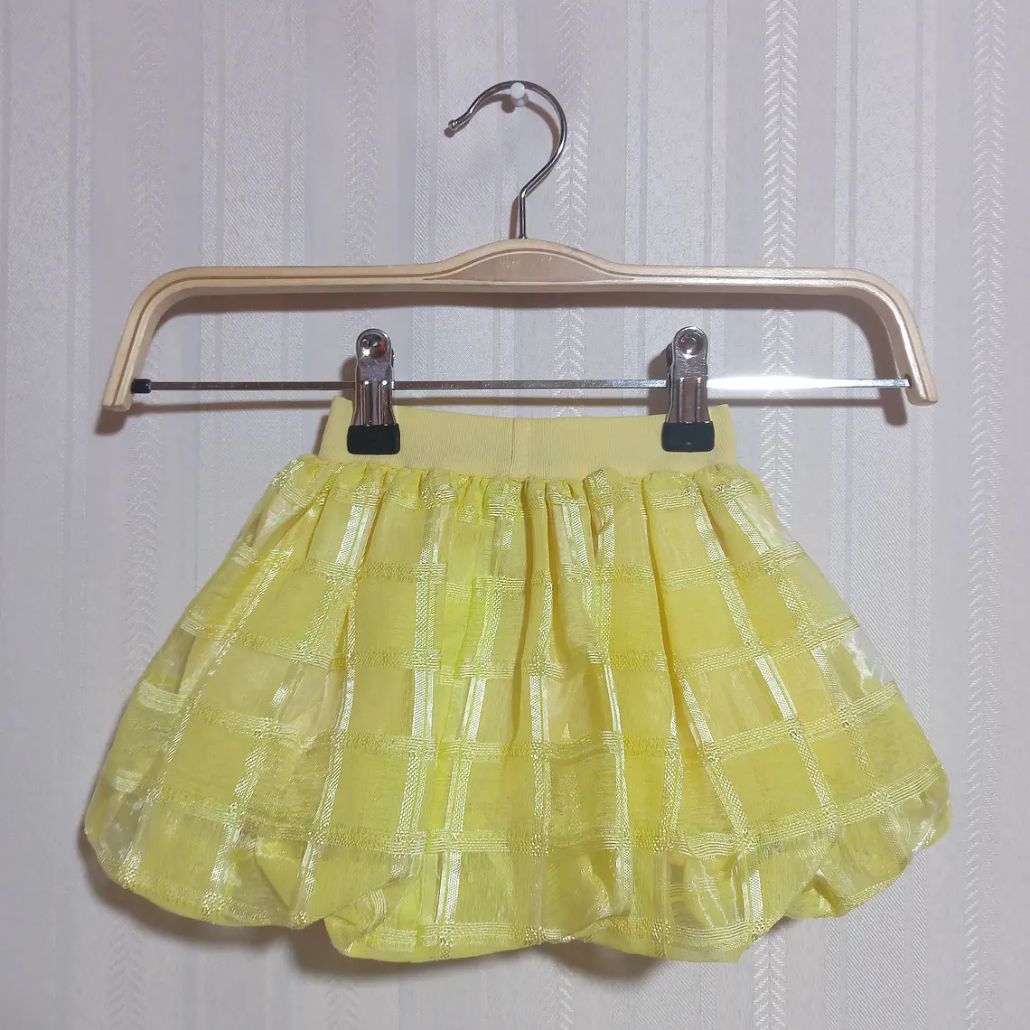 FALDA NIÑA TUTÚ AMARILLO Y-CLU COURAGE TG 6 2