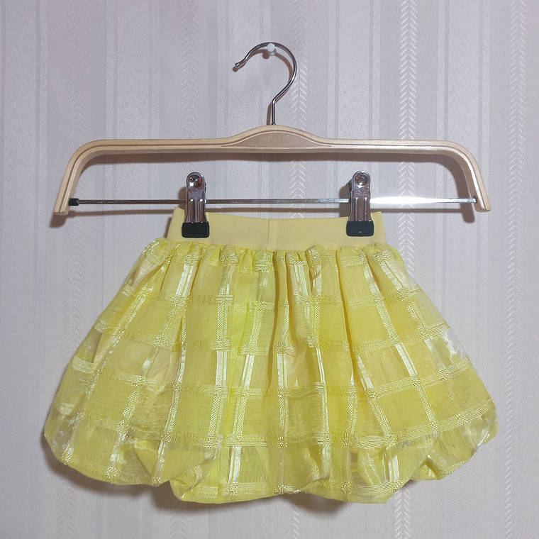 FALDA TUTÚ AMARILLO Y-CLU COURAGE TG 6 2