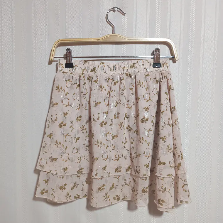 FALDA NIÑA FLOREADA ZEBRA TALLA XS 1