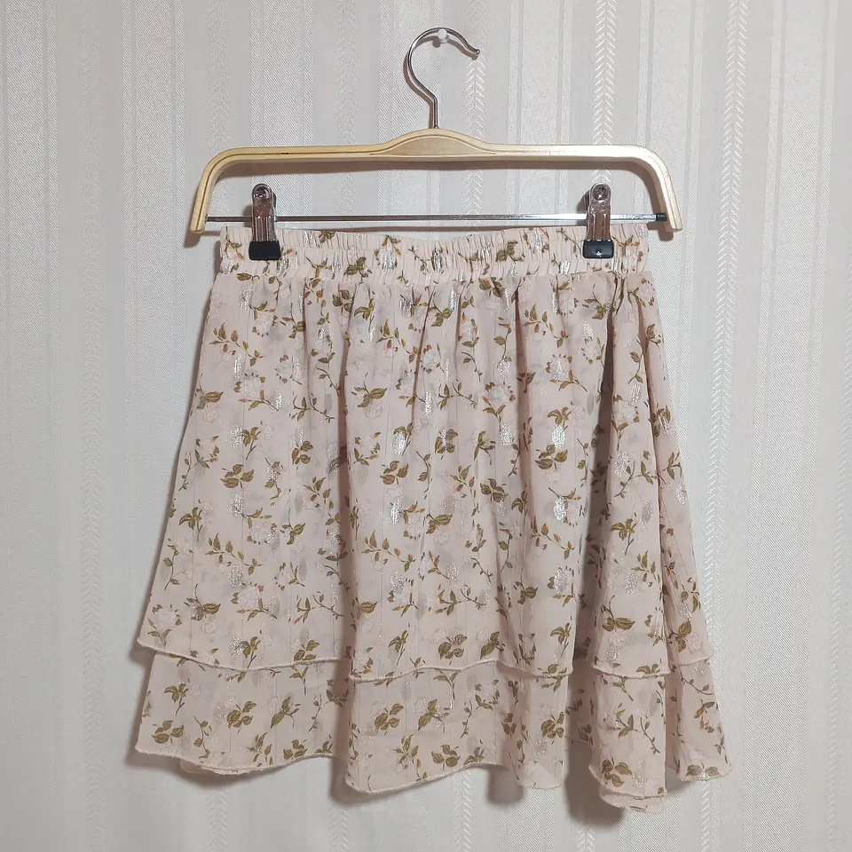 FALDA NIÑA FLOREADA ZEBRA TALLA XS 1