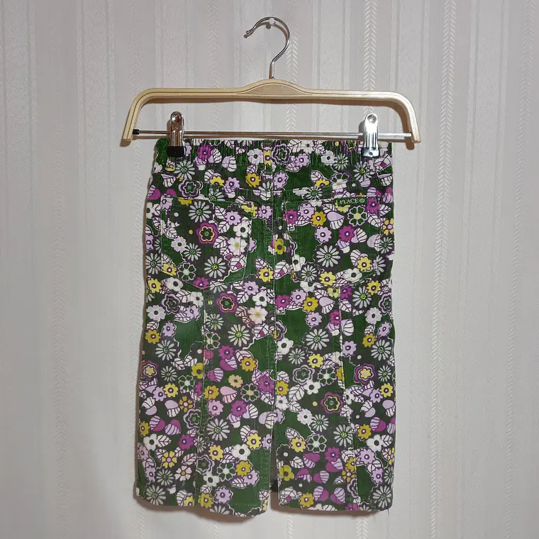 FALDA MUJER FLOREADA PLACE TALLA 6X 2