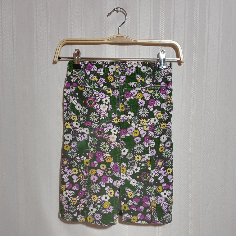 FALDA FLOREADA PLACE TALLA 6X 2