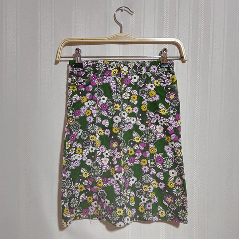 FALDA MUJER FLOREADA PLACE TALLA 6X