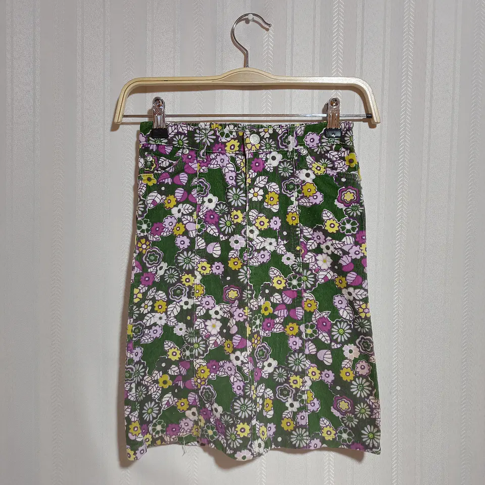 FALDA MUJER FLOREADA PLACE TALLA 6X 1