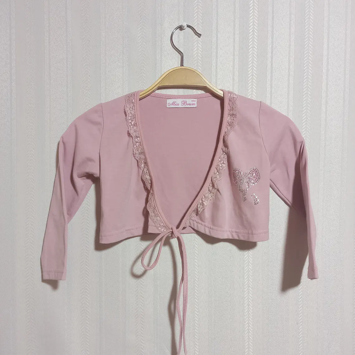 Bolero Rosado Niña Miss Brum Talla 30 Meses 1