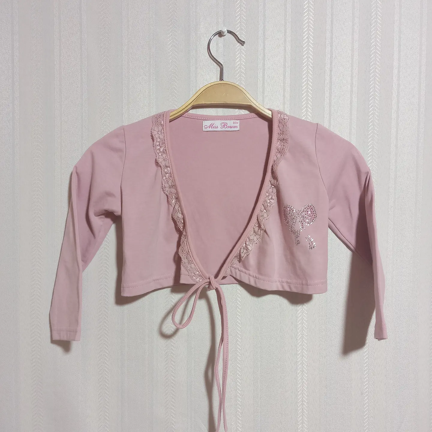 Bolero Rosado Niña Miss Brum Talla 30 Meses 1