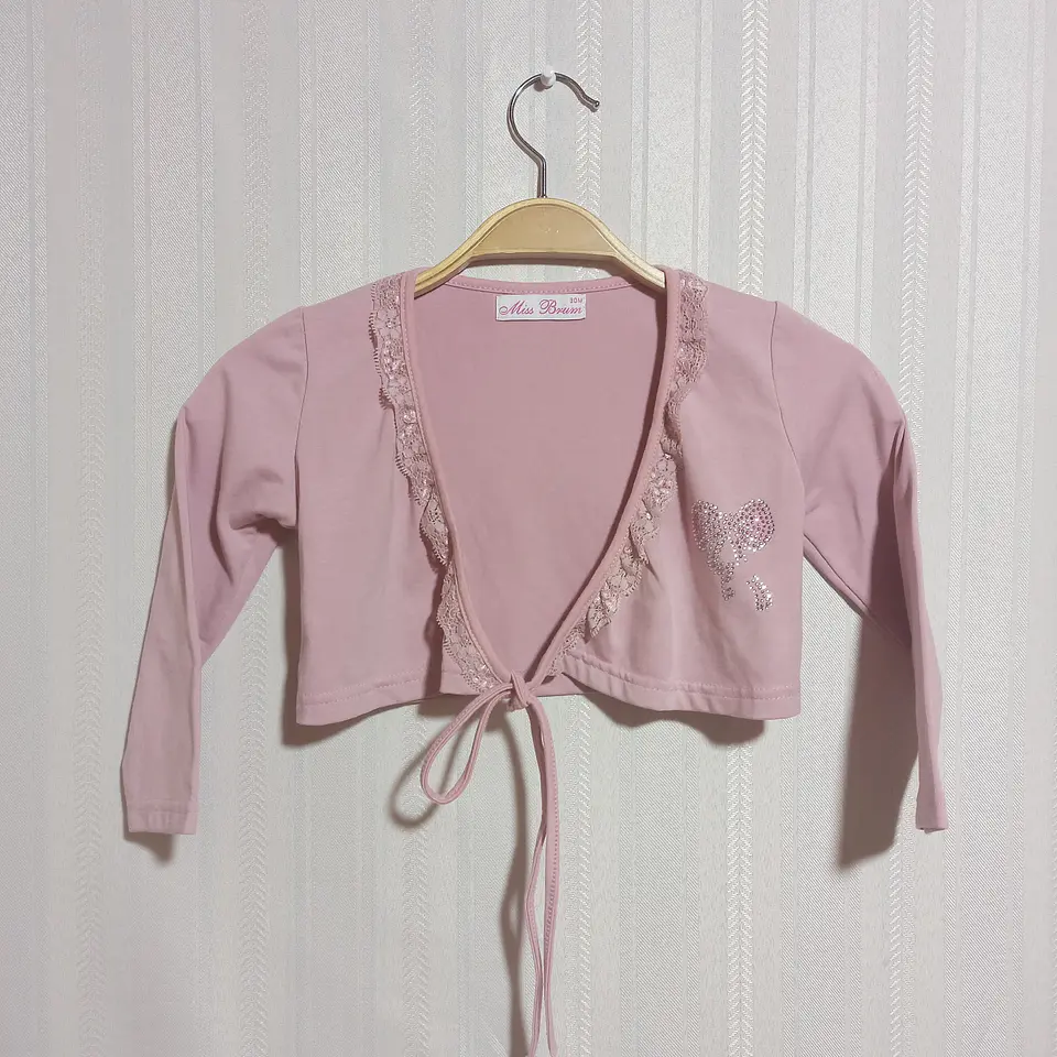 Bolero Rosado Niña Miss Brum Talla 30 Meses 1