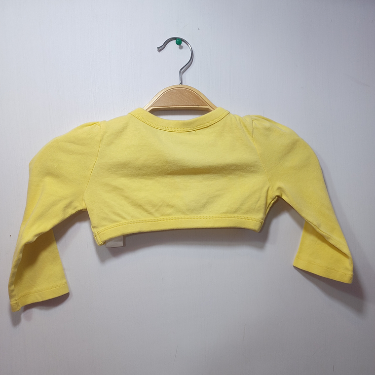 CHALECO AMARILLO ORIGINAL MARINES TALLA 18M 2