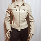 CHAQUETA CUERO BEIGE UNION TALLA 42  - Miniatura 2