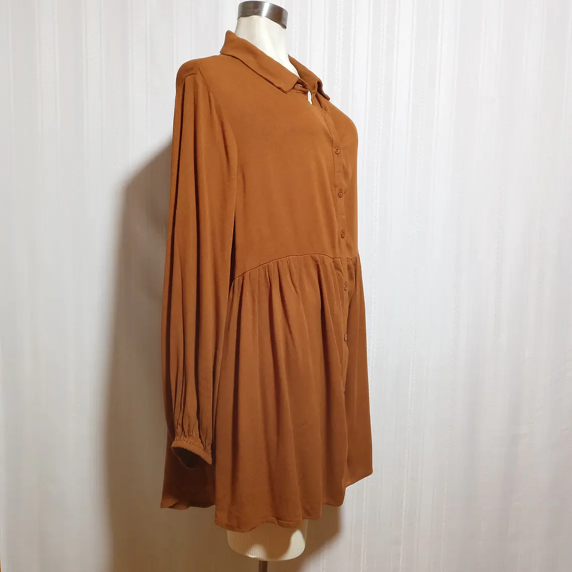 BLUSA MUJER ML CAFE SHEIN TALLA 2XL 1