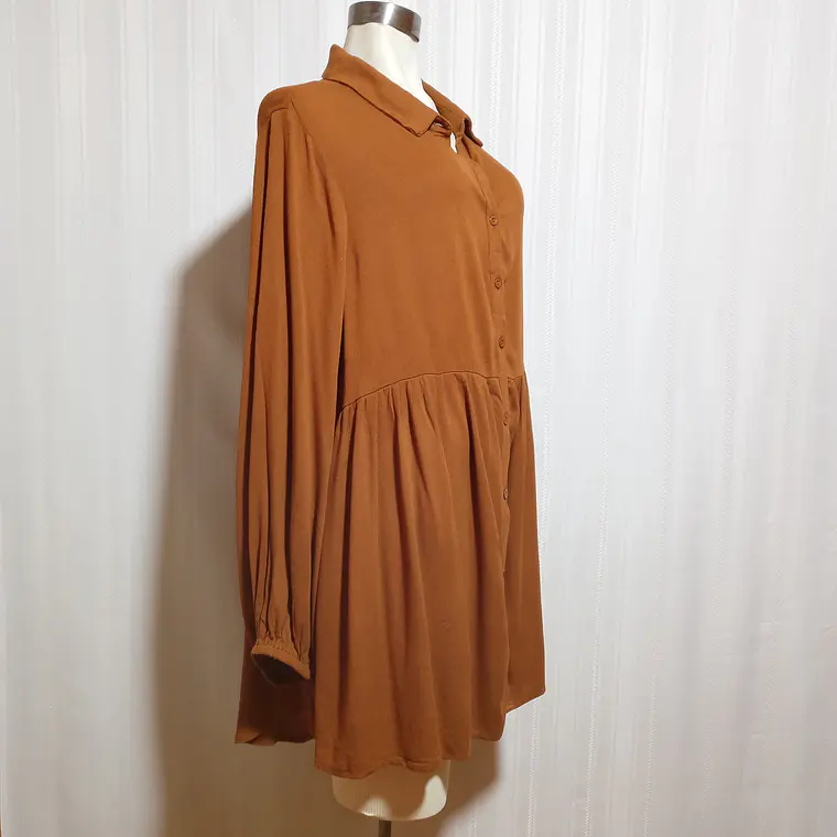 BLUSA MUJER ML CAFE SHEIN TALLA 2XL 1