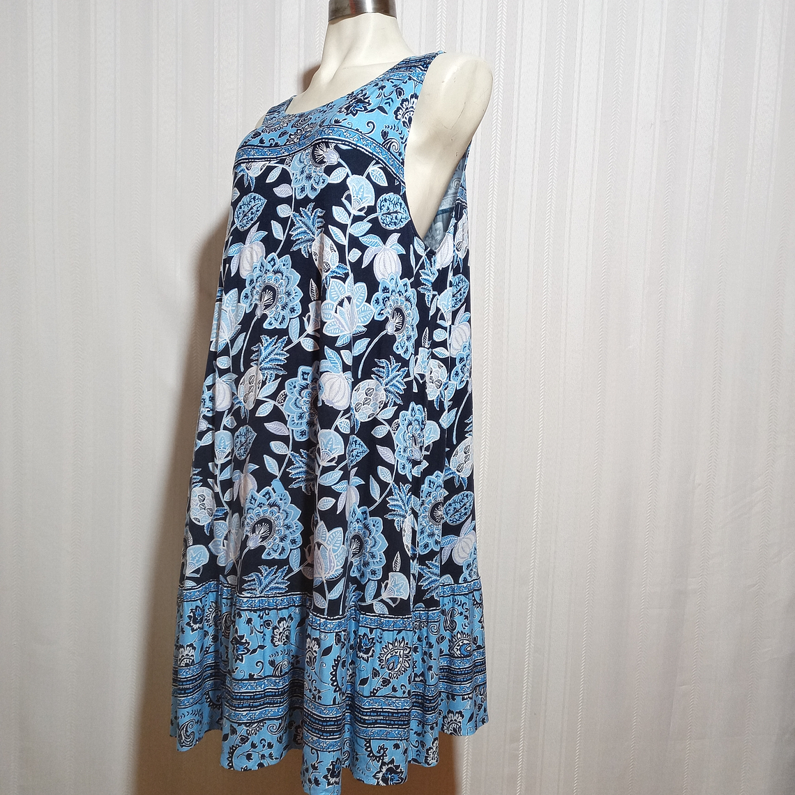 VESTIDO FLORAL MULTICOLOR LOFT TALLA 16/18 2