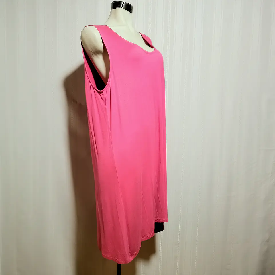 VESTIDO SM CASUAL ROSADO  CHICORÉE MIAMI TALLA XXL 1