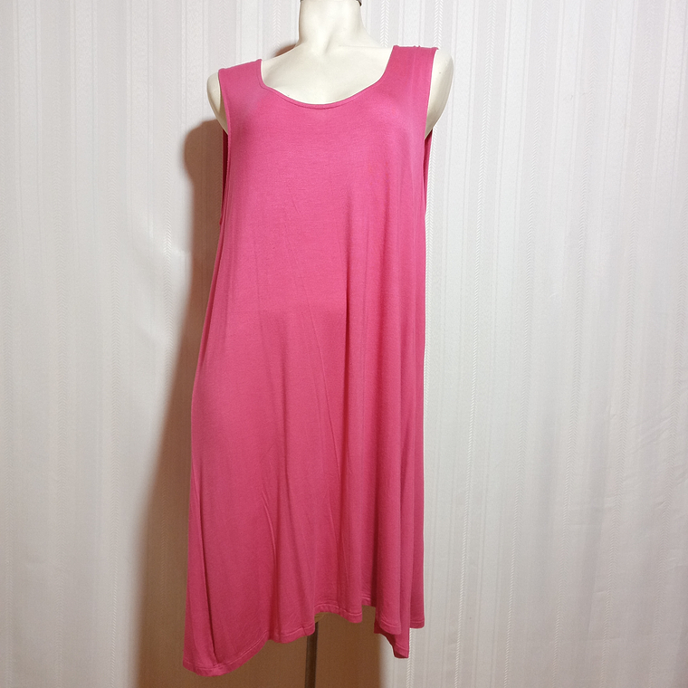 VESTIDO SM CASUAL ROSADO  CHICORÉE MIAMI TALLA XXL 2