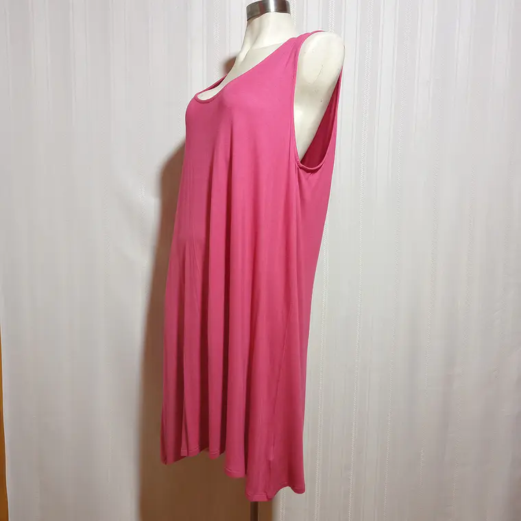 VESTIDO SM CASUAL ROSADO  CHICORÉE MIAMI TALLA XXL 3