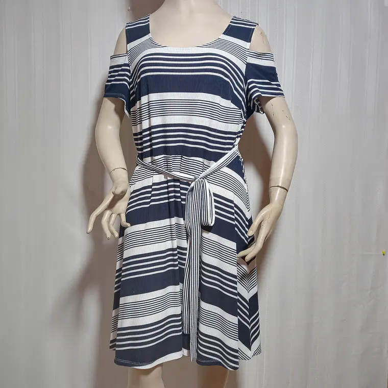 VESTIDO MUJER VERANO MULTICOLOR  TALLA 1X 2