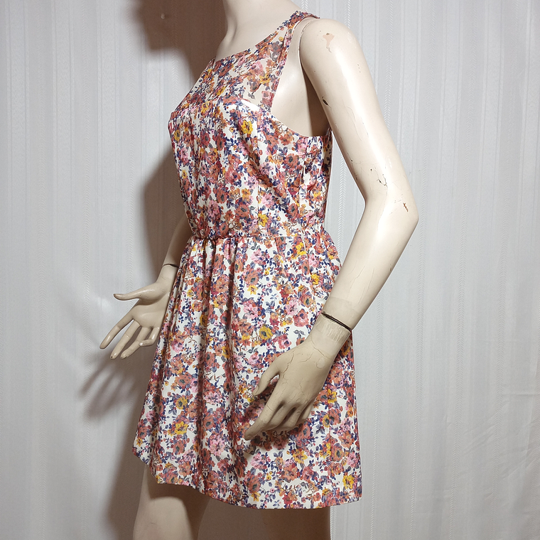 VESTIDO FLOREADO  TALLA L 3