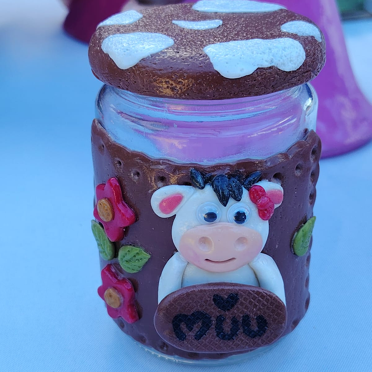 ADORNO FRASCO VAQUITA 2 1