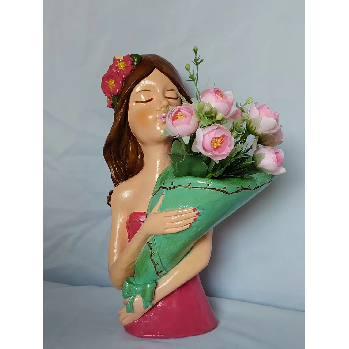 FLORERO YESO LAS 3 HERMANAS  1
