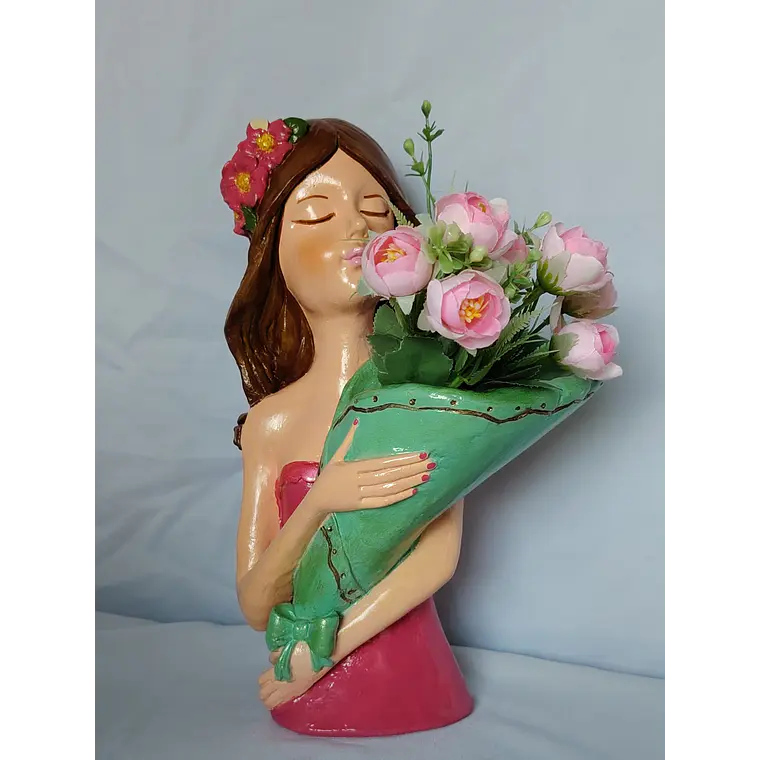 FLORERO YESO LAS 3 HERMANAS  1