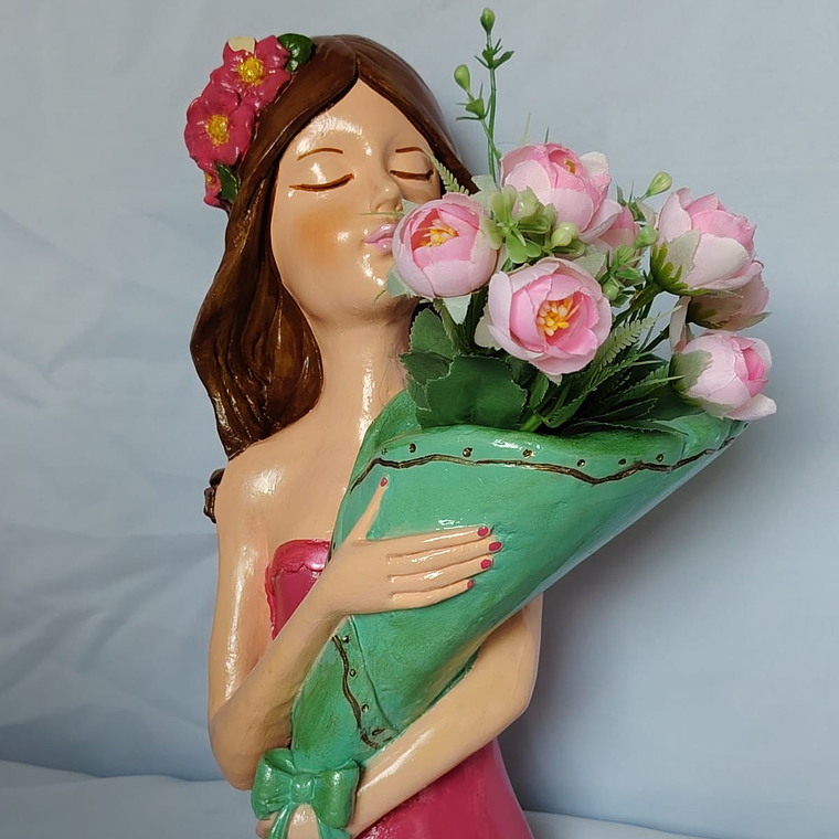 FLORERO YESO LAS 3 HERMANAS  1