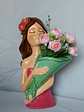 FLORERO YESO LAS 3 HERMANAS  - Miniatura 1