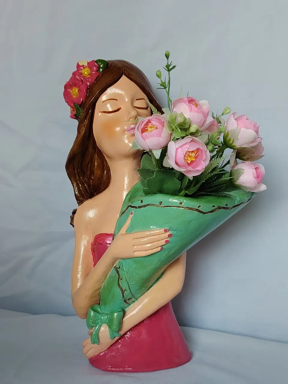 FLORERO YESO LAS 3 HERMANAS  1