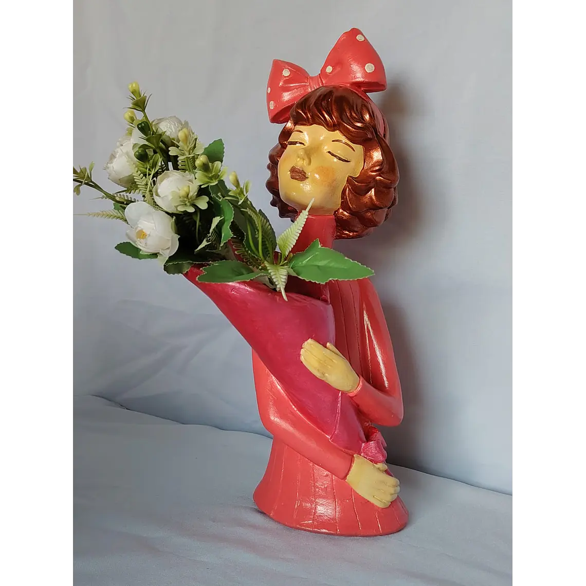 FLORERO YESO LAS 3 HERMANAS  1