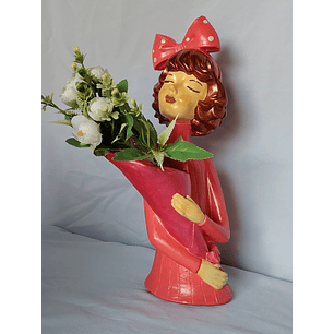 FLORERO YESO LAS 3 HERMANAS 