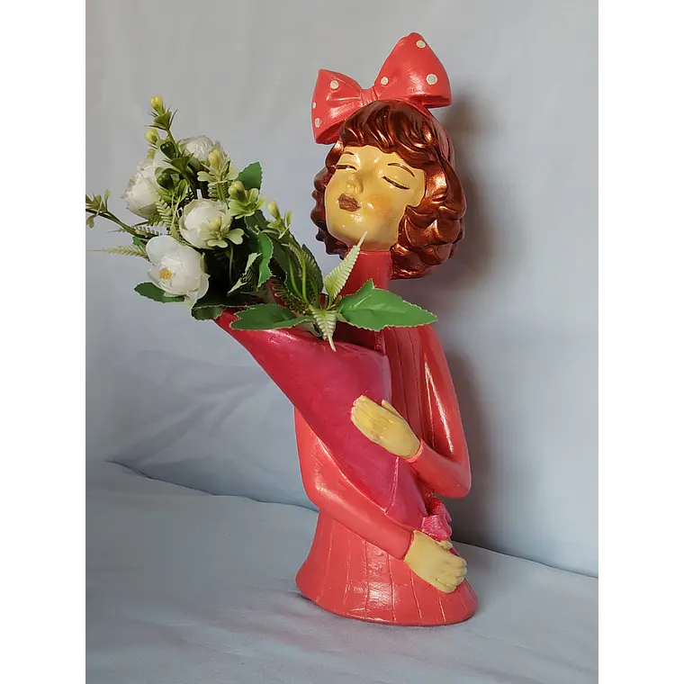 FLORERO YESO LAS 3 HERMANAS  1