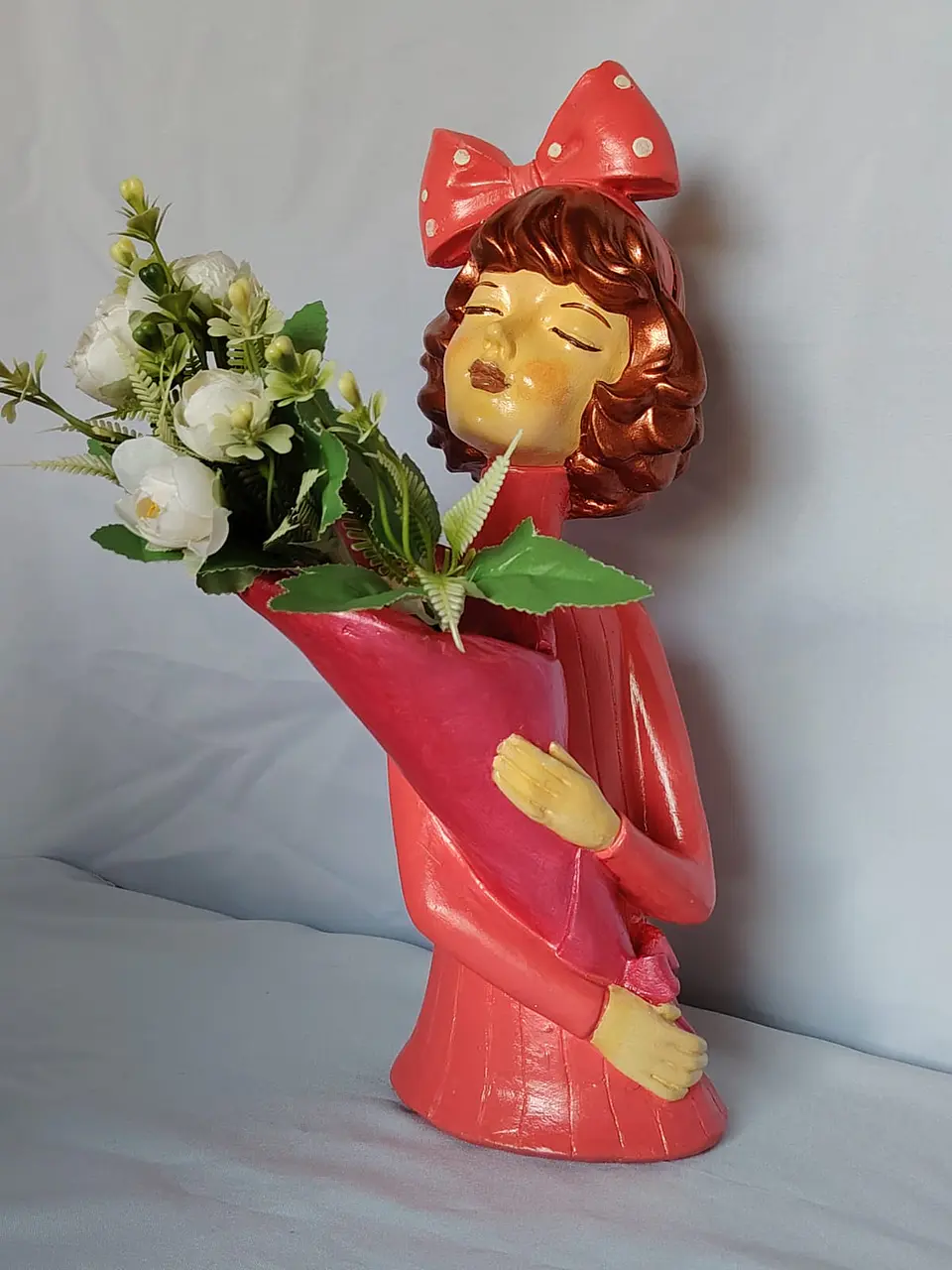 FLORERO YESO LAS 3 HERMANAS  1